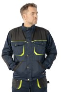 BLUZA BRIXTON PRACTICAL GRANAT/ŻÓŁTY