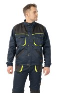 BLUZA BRIXTON PRACTICAL GRANAT/ŻÓŁTY