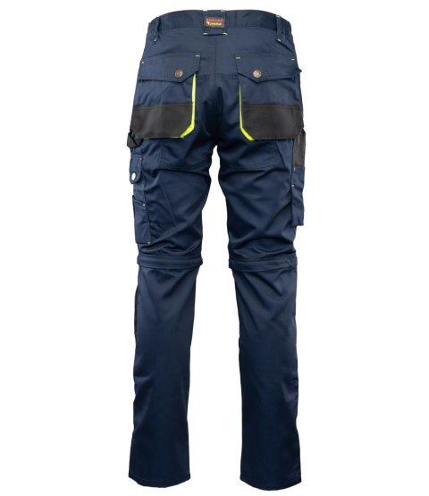 BRIXTON PRACTICAL SPODNIE DO PASA - ODPINANE NOGAWKI - Granat/Żółty