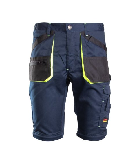 BRIXTON PRACTICAL SPODNIE DO PASA - ODPINANE NOGAWKI - Granat/Żółty