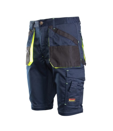 BRIXTON PRACTICAL SPODNIE DO PASA - ODPINANE NOGAWKI - Granat/Żółty