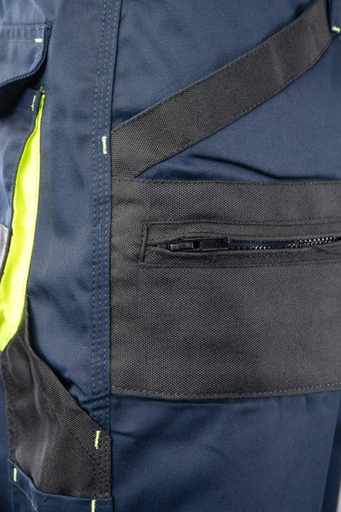 BRIXTON PRACTICAL SPODNIE DO PASA - ODPINANE NOGAWKI - Granat/Żółty