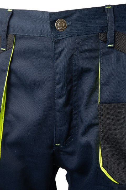 BRIXTON PRACTICAL SPODNIE DO PASA - ODPINANE NOGAWKI - Granat/Żółty
