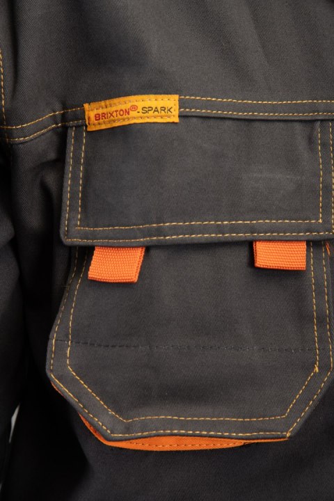 BLUZA BRIXTON SPARK CIEMNA STAL