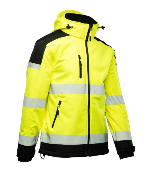 SOFTSHELL BRIXTON FLASH WSTAWKA CZARNA BF010 - Żółty SOFTSHELL BRIXTON FLASH WSTAWKA CZARNA BF010 - Żółty