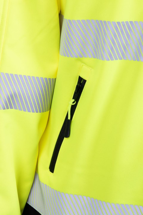 SOFTSHELL BRIXTON FLASH WSTAWKA CZARNA BF010 - Żółty SOFTSHELL BRIXTON FLASH WSTAWKA CZARNA BF010 - Żółty