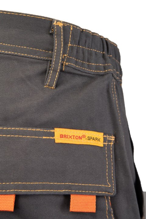 BRIXTON SPARK SPODNIE DO PASA CIEMNA STAL BRIXTON SPARK SPODNIE DO PASA CIEMNA STAL