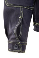BLUZA BRIXTON SPARK - Granat/Żółty