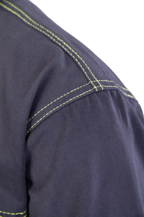 BLUZA BRIXTON SPARK - Granat/Żółty BLUZA BRIXTON SPARK - Granat/Żółty