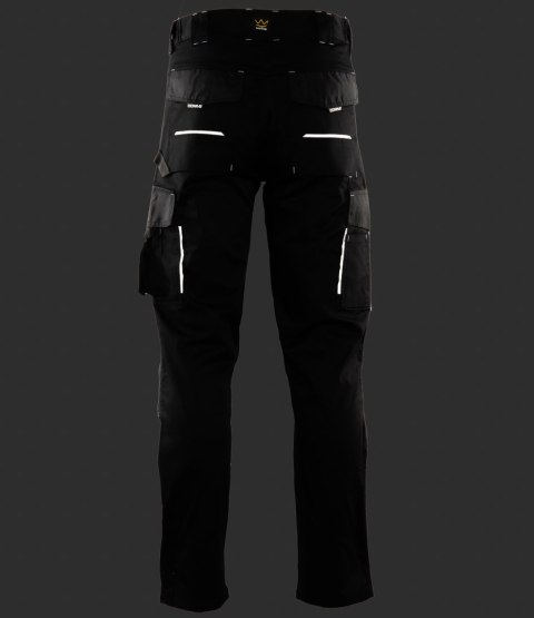 SEVEN KINGS SPODNIE DO PASA DRIVE CZARNE