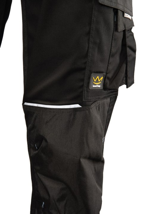 SEVEN KINGS SPODNIE DO PASA DRIVE CZARNE