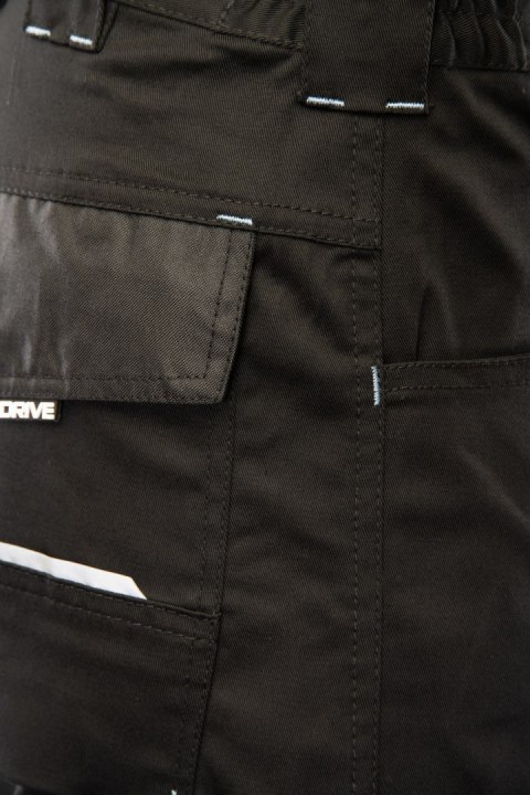 SEVEN KINGS SPODNIE DO PASA DRIVE CZARNE