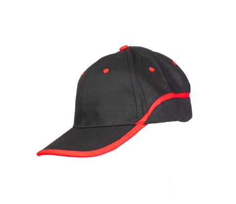 CZAPKA BASEBALL CZARNO-CZERWONA - CZARNO-CZERWONY (cc) _______a CZAPKA BASEBALL CZARNO-CZERWONA - CZARNO-CZERWONY (cc) _______a