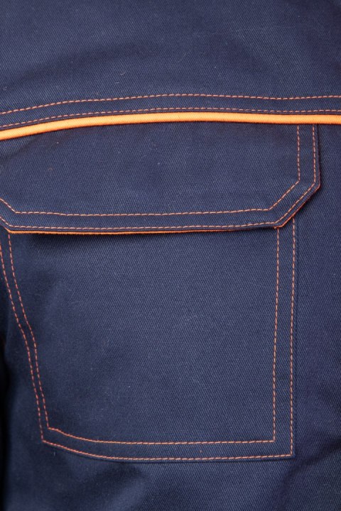 KURTKA PROFFLAM ANTISTATIC PARKA PROF4 - Granatowy KURTKA PROFFLAM ANTISTATIC PARKA PROF4 - Granatowy