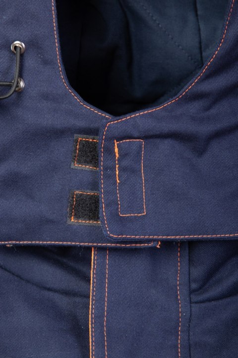 KURTKA PROFFLAM ANTISTATIC PARKA PROF4 - Granatowy KURTKA PROFFLAM ANTISTATIC PARKA PROF4 - Granatowy