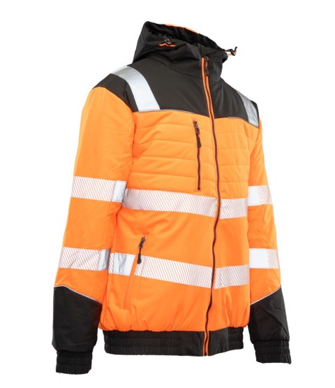 KURTKA BENEFIT HI VI SAFE POMARAŃCZ BHVS01