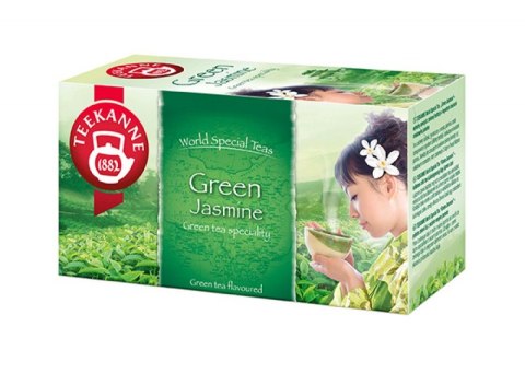 Herbata TEEKANNE GREEN TEA JAŚMIN 20t zielona Herbata TEEKANNE GREEN TEA JAŚMIN 20t zielona