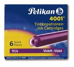 Naboje do piór, krótkie fioletowe 400142568 PELIKAN Naboje do piór, krótkie fioletowe 400142568 PELIKAN