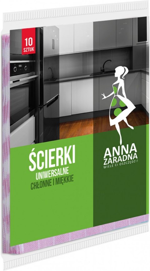 Ścierki uniwersalne 10szt. PS-2305 ANNA ZARADNA Ścierki uniwersalne 10szt. PS-2305 ANNA ZARADNA