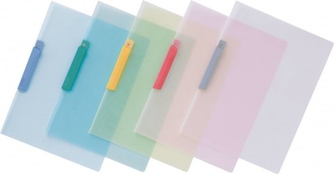 Skoroszyt z klipsem zaciskowym, format A4 transparentny DCB14-T PENTEL Skoroszyt z klipsem zaciskowym, format A4 transparentny DCB14-T PENTEL