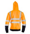 BLUZA DRESOWA BRIXTON FLASH WSTAWKA ODBLASKOWA KAT. II BF014 POMARAŃCZ/GRANAT