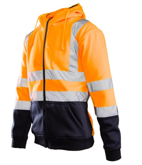 BLUZA DRESOWA BRIXTON FLASH WSTAWKA ODBLASKOWA KAT. II BF014 POMARAŃCZ/GRANAT BLUZA DRESOWA BRIXTON FLASH WSTAWKA ODBLASKOWA KAT. II BF014 POMARAŃCZ/GRANAT