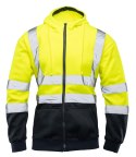BLUZA DRESOWA BRIXTON FLASH WSTAWKA ODBLASKOWA KAT. II BF014 - ŻÓŁTY/GRANAT