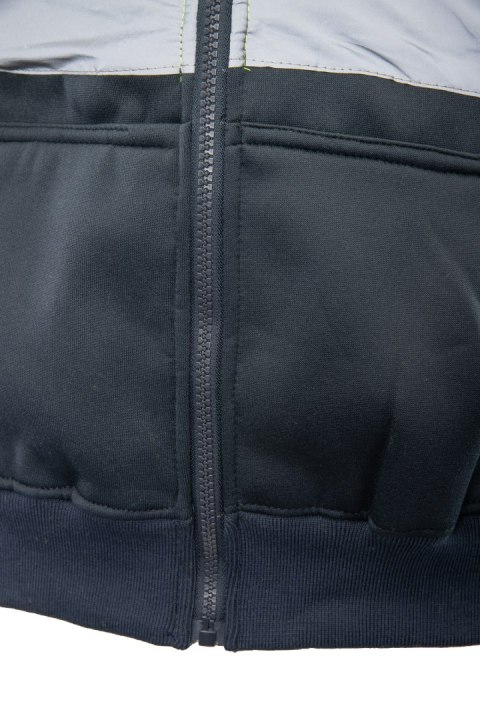 BLUZA DRESOWA BRIXTON FLASH WSTAWKA ODBLASKOWA KAT. II BF014 - ŻÓŁTY/GRANAT