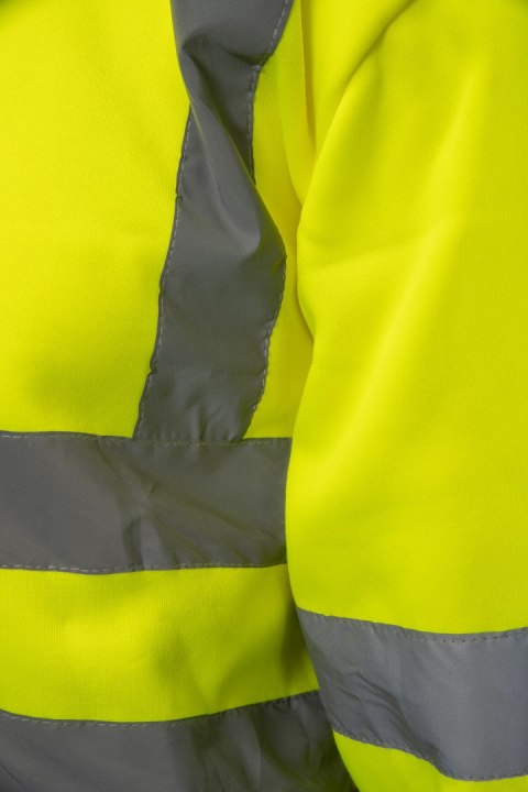 BLUZA DRESOWA BRIXTON FLASH WSTAWKA ODBLASKOWA KAT. II BF014 - ŻÓŁTY/GRANAT