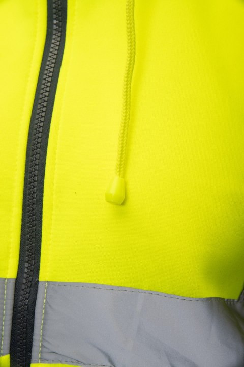 BLUZA DRESOWA BRIXTON FLASH WSTAWKA ODBLASKOWA KAT. II BF014 - ŻÓŁTY/GRANAT