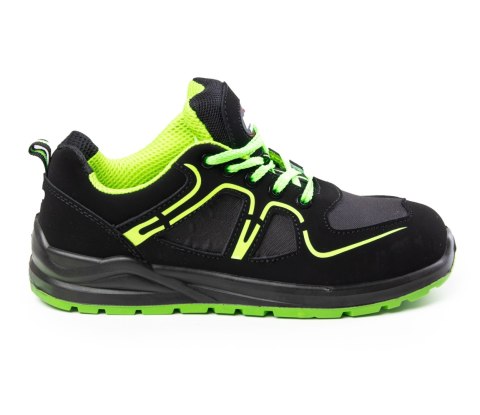 PÓŁBUT MAX - POPULAR FLUO S1 - Zielony/Czarny PÓŁBUT MAX - POPULAR FLUO S1 - Zielony/Czarny