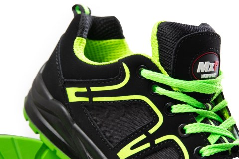 PÓŁBUT MAX - POPULAR FLUO S1 - Zielony/Czarny PÓŁBUT MAX - POPULAR FLUO S1 - Zielony/Czarny