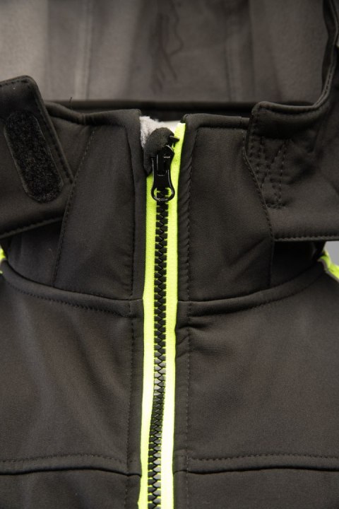 RIVAL KAMIZELKA SOFTSHELL - SEVEN KINGS - Czarny-Żółty RIVAL KAMIZELKA SOFTSHELL - SEVEN KINGS - Czarny-Żółty