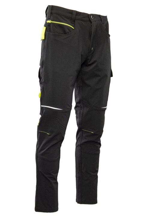 SEVEN KINGS RIVAL SPODNIE SOFTSHELL CZARNY/ŻÓŁTY SEVEN KINGS RIVAL SPODNIE SOFTSHELL CZARNY/ŻÓŁTY