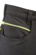 SEVEN KINGS RIVAL SPODNIE SOFTSHELL CZARNY/ŻÓŁTY