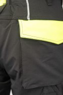 SEVEN KINGS RIVAL SPODNIE SOFTSHELL CZARNY/ŻÓŁTY