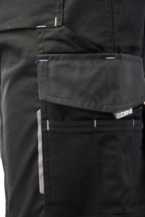 SPODNIE KRÓTKIE SEVEN KINGS DRIVE CZARNE