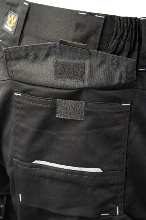 SPODNIE KRÓTKIE SEVEN KINGS DRIVE CZARNE