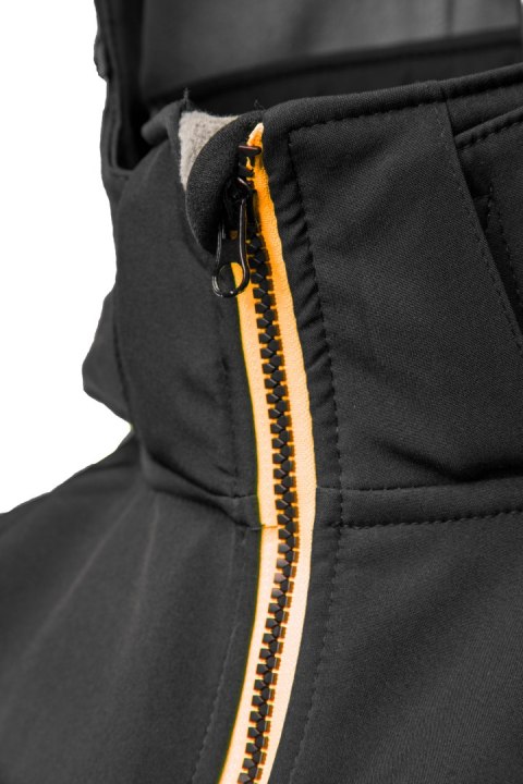 SEVEN KINGS RIVAL SOFTSHELL CZARNY/POMARAŃCZ SEVEN KINGS RIVAL SOFTSHELL CZARNY/POMARAŃCZ