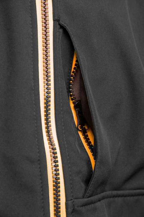 SEVEN KINGS RIVAL SOFTSHELL CZARNY/POMARAŃCZ SEVEN KINGS RIVAL SOFTSHELL CZARNY/POMARAŃCZ