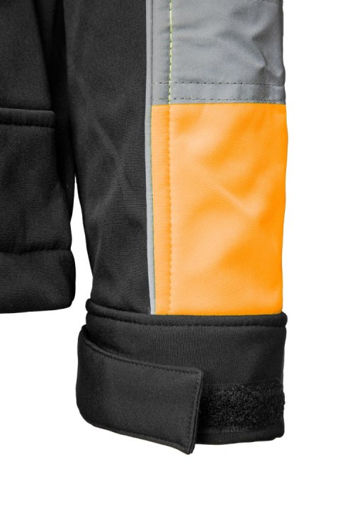 SEVEN KINGS RIVAL SOFTSHELL CZARNY/POMARAŃCZ SEVEN KINGS RIVAL SOFTSHELL CZARNY/POMARAŃCZ