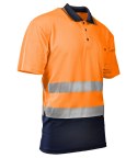 KOSZULKA POLO BRIXTON FLASH 50/50 POMARAŃCZ KAT. II BF012