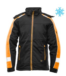 OCIEPLANY SOFTSHELL SEVEN_KINGS RIVAL POMARAŃCZOWY