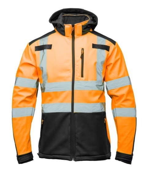 SOFTSHELL BRIXTON FLASH WSTAWKA GRANAT BF005 Z PASAMI ODBLASK. POMARAŃCZ KAT 2 klasa2 SOFTSHELL BRIXTON FLASH WSTAWKA GRANAT BF005 Z PASAMI ODBLASK. POMARAŃCZ KAT 2 klasa2