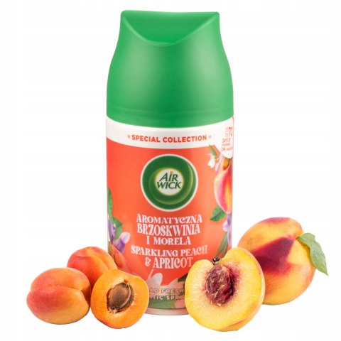 AIR WICK wkład do odświeżacza 250ml Brzoskwinia morela 057553 AIR WICK wkład do odświeżacza 250ml Brzoskwinia morela 057553