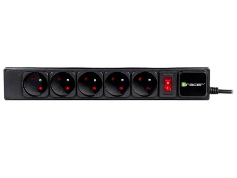 Listwa zasilająca TRACER PowerGear 1,5 m czarna (5 gniazd) TRALIS46843 Listwa zasilająca TRACER PowerGear 1,5 m czarna (5 gniazd) TRALIS46843