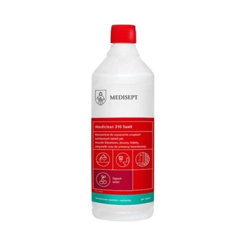 MEDICLEAN 310 Sanit Koncentrat do czyszczenia powierzchni sanitarnych 1l MEDICLEAN 310 Sanit Koncentrat do czyszczenia powierzchni sanitarnych 1l
