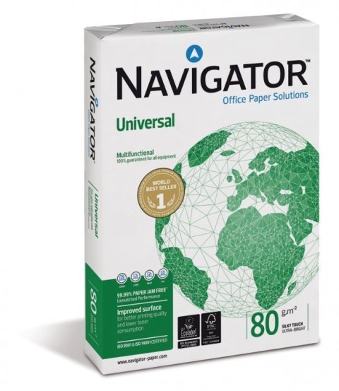 Papier xero A3 NAVIGATOR UNIVERSAL klasa A+ premium Papier xero A3 NAVIGATOR UNIVERSAL klasa A+ premium