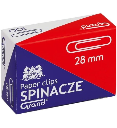 Spinacz_R-28 mm GRAND 1op x 100sztuk 110-1381 Spinacz_R-28 mm GRAND 1op x 100sztuk 110-1381