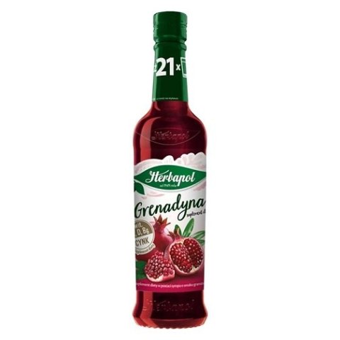 Syrop HERBAPOL Owocowa Spiżarnia GRENADYNA Suplement diety 420ml Syrop HERBAPOL Owocowa Spiżarnia GRENADYNA Suplement diety 420ml